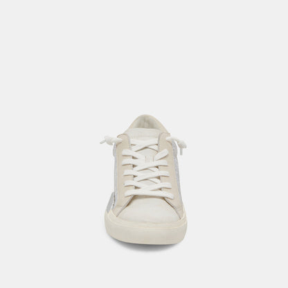 Dolce Vita Zina Sneakers Chrome Distressed Leather