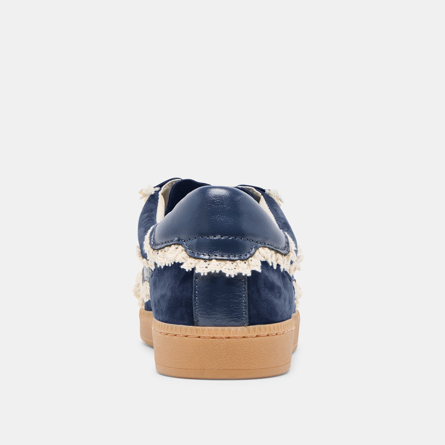 Dolce Vita Notice Lace Navy Suede Sneakers