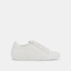 WHITE RECYCLED LEATHER
