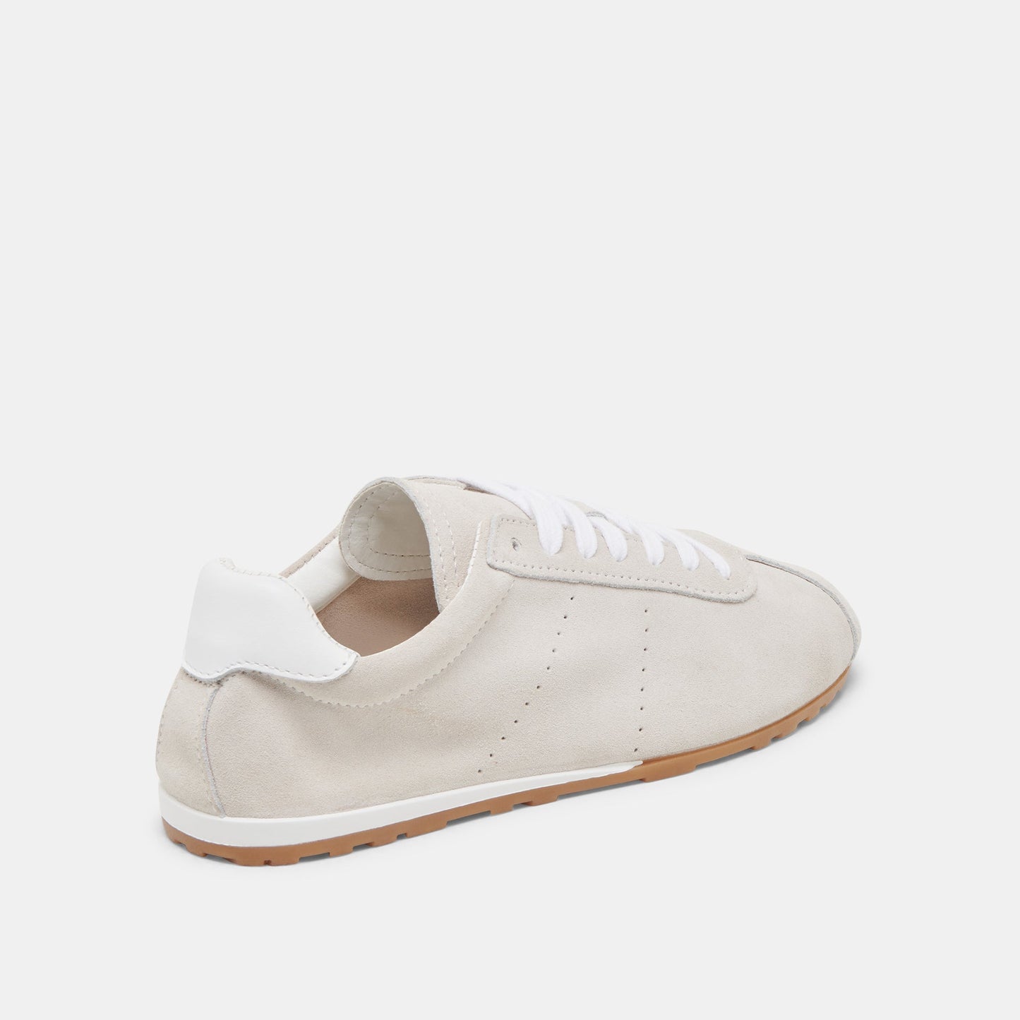 Dolce Vita Serina Ivory Suede Sneakers