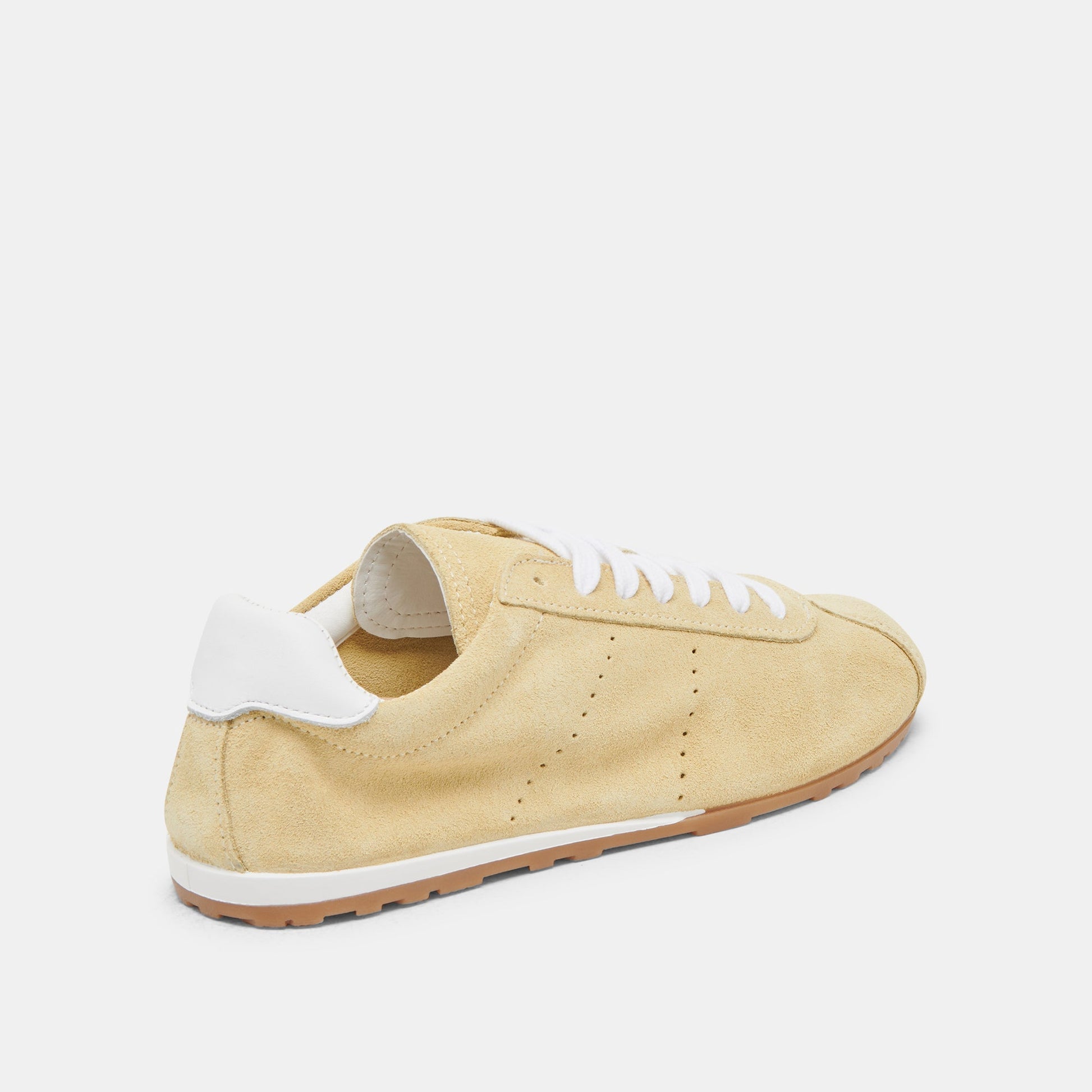 Dolce Vita Serina Yellow Suede Sneakers