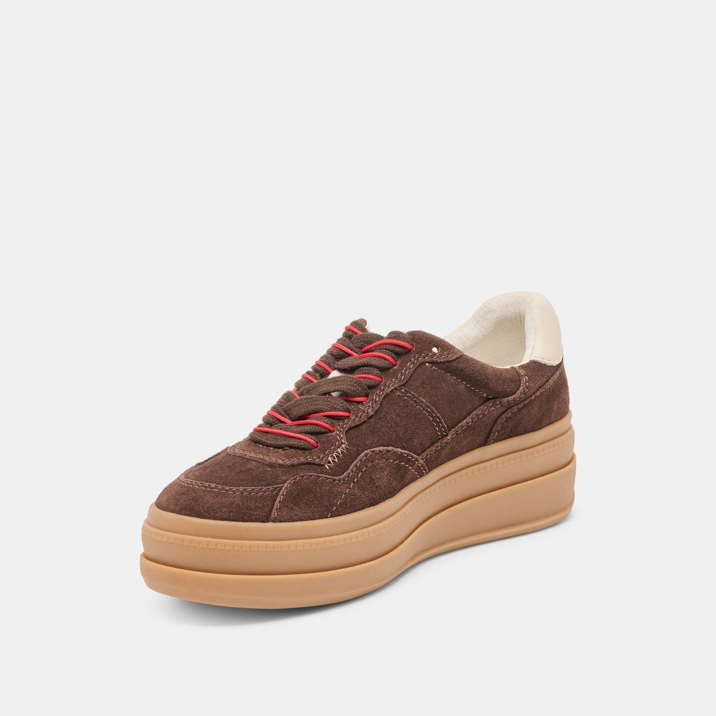Dolce Vita Naomy H2O Waterproof Dk Brown Suede Sneakers