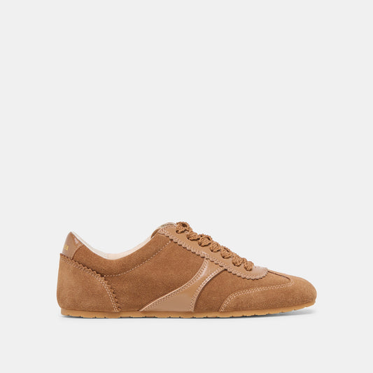 Dolce Vita Dorie Pecan Suede Sneakers