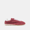 BURGUNDY SUEDE
