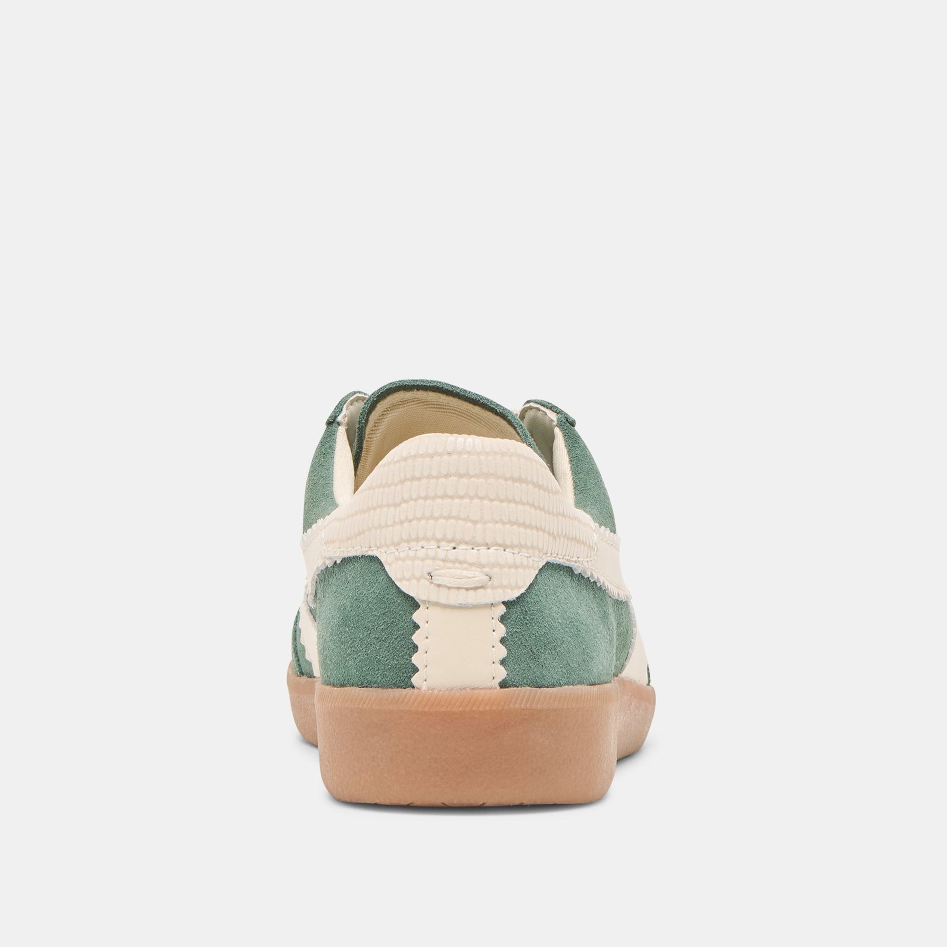 Dolce Vita Merit Dk Green Suede Sneakers