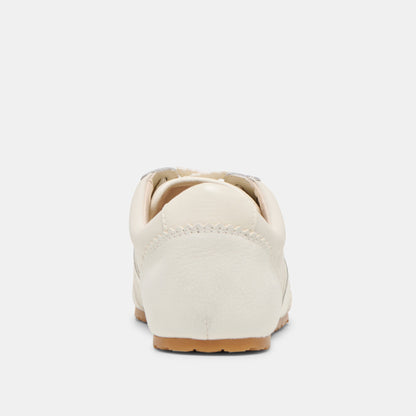 Dolce Vita Dorie White Leather Sneakers