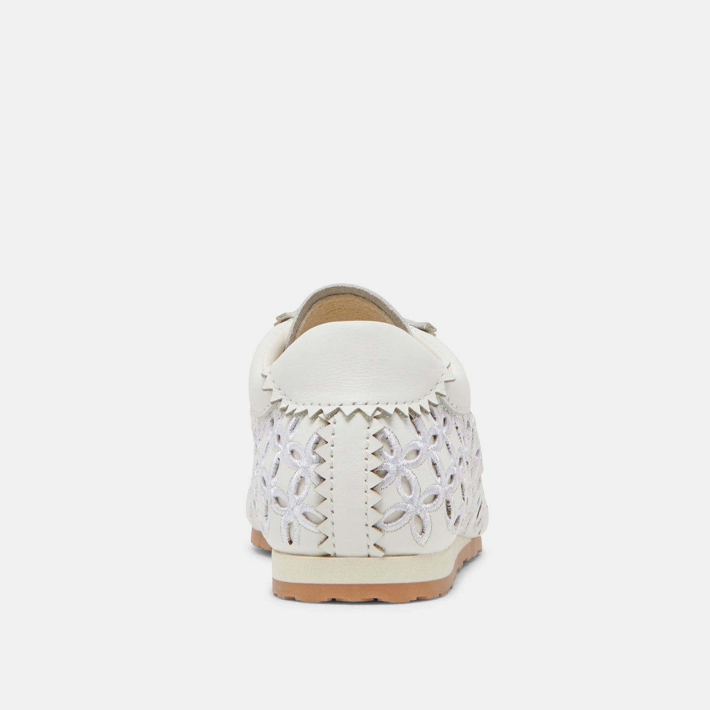 Dolce Vita DANIE EYELET PERF SNEAKERS TRUE WHITE LEATHER