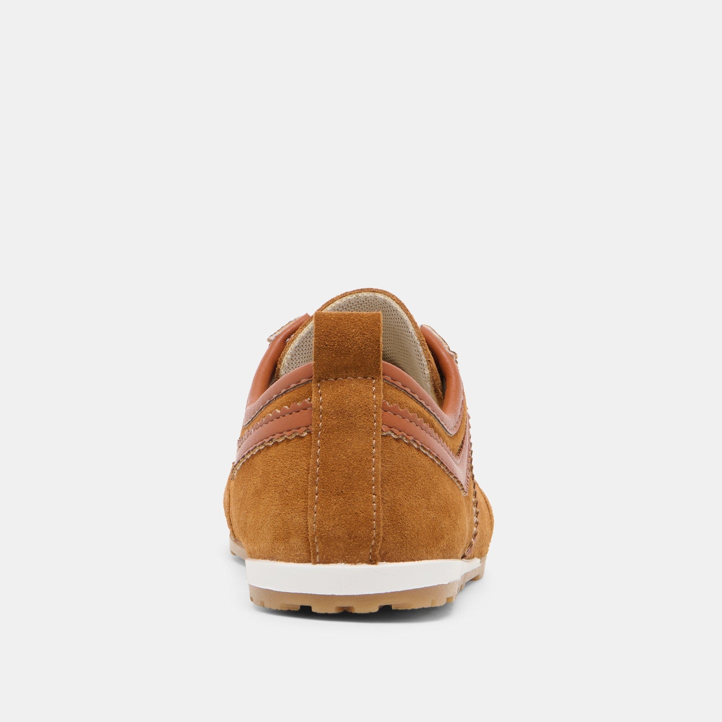 Dolce Vita Viper Cognac Suede Sneakers
