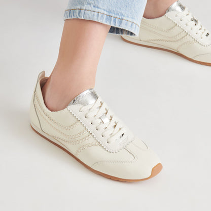 Dolce Vita DELANY SNEAKERS OFF WHITE LEATHER