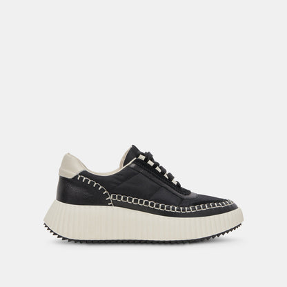 Dolce Vita Dolen Black Nylon Sneakers