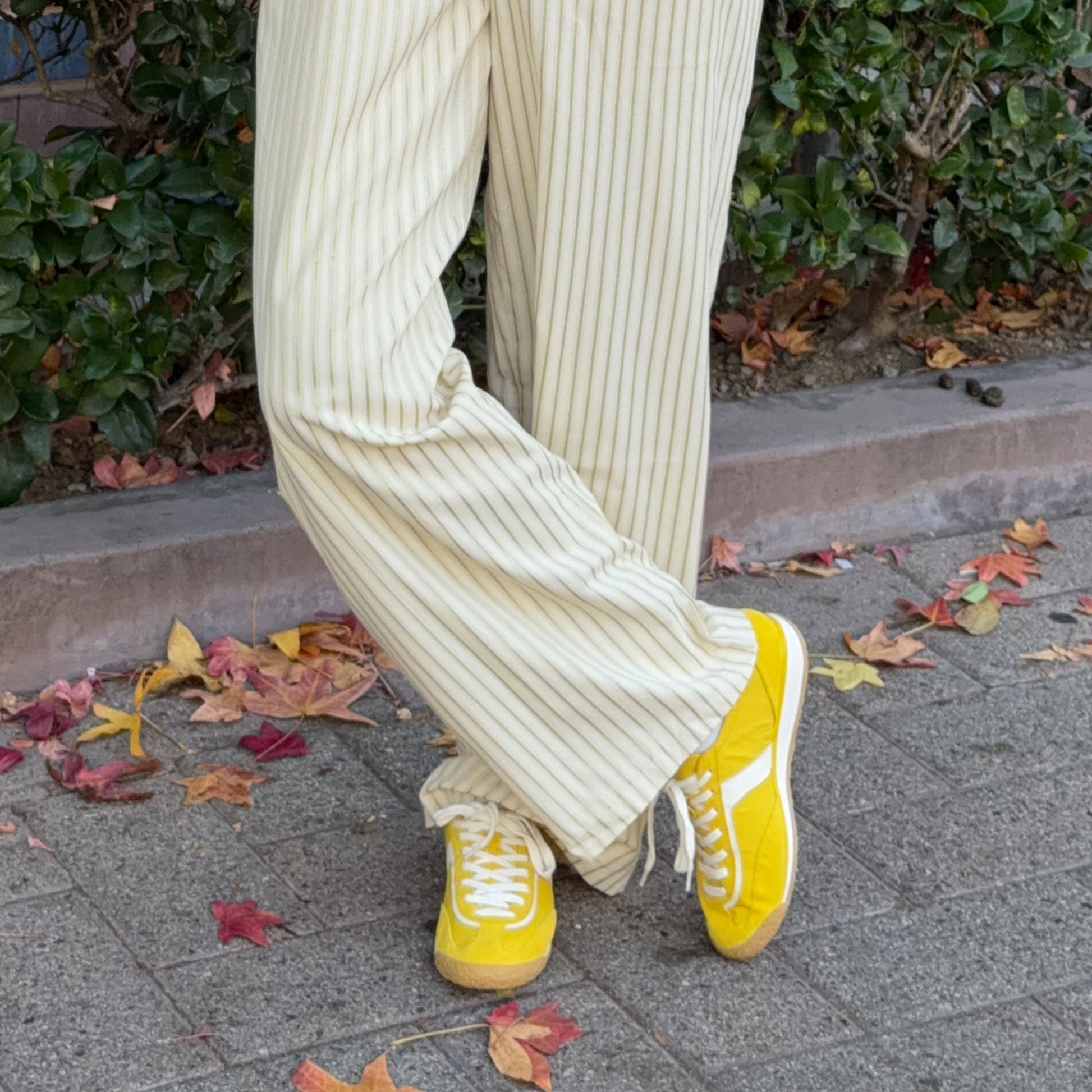 Dolce Vita Sariya Yellow Nylon Sneakers