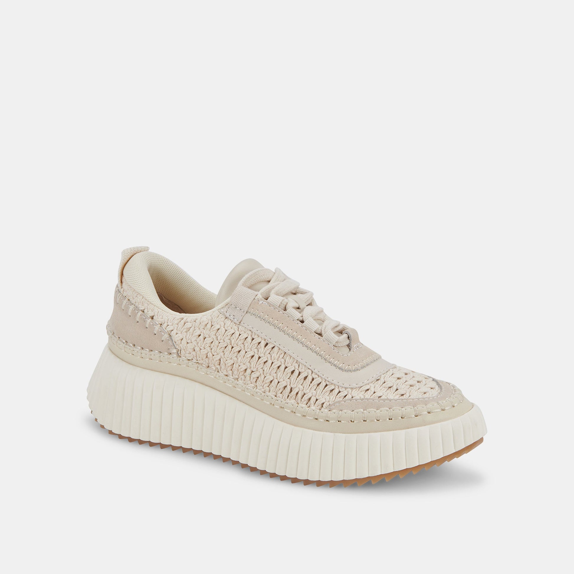 Dolce Vita Dolen Sneakers in Sandstone Knit - Dolce Vita Women's Footwear