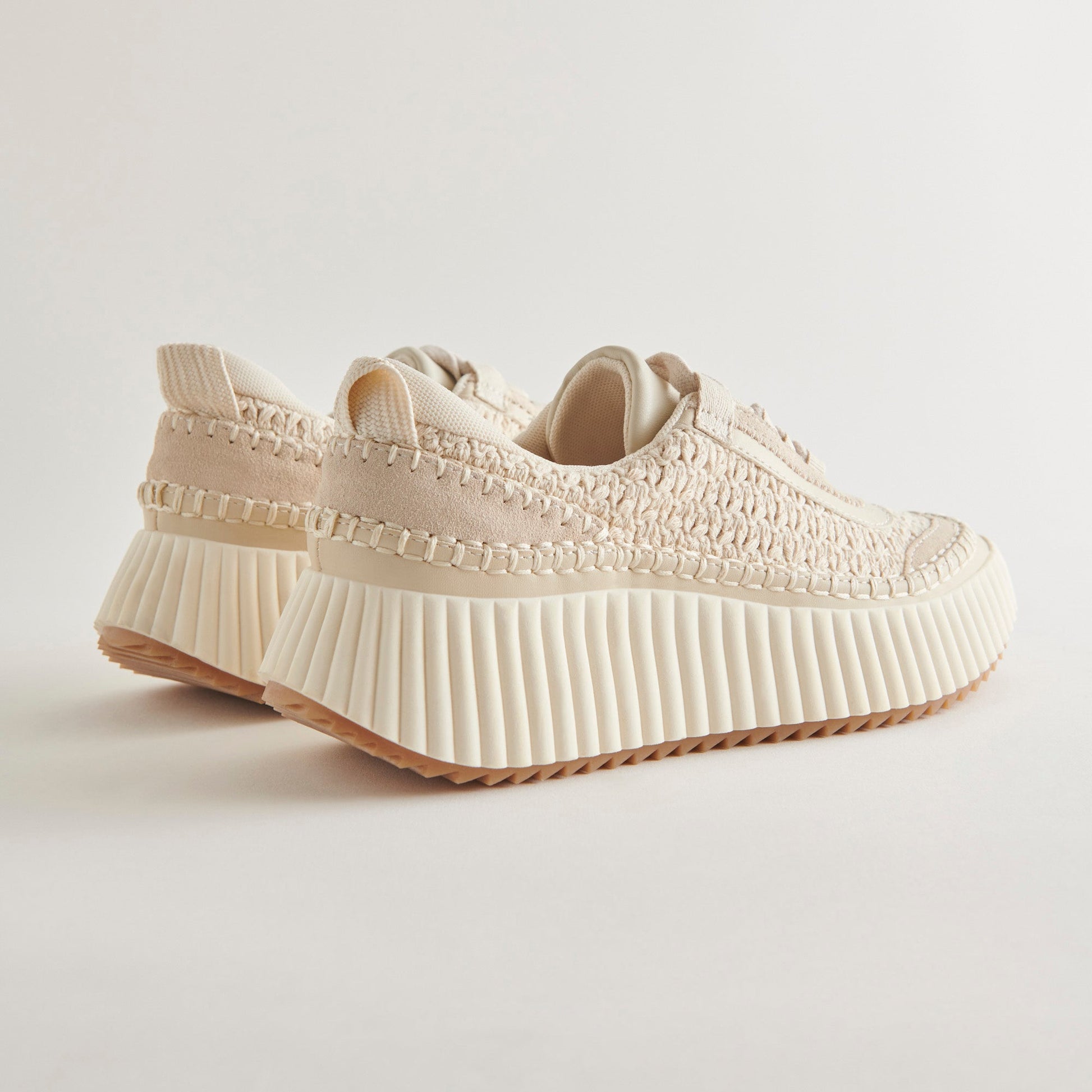 Dolce Vita Dolen Sneakers in Sandstone Knit - Dolce Vita Women's Footwear