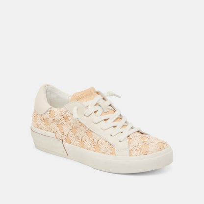 Dolce Vita ZINA FLORAL SNEAKERS CREME FLORAL RAFFIA