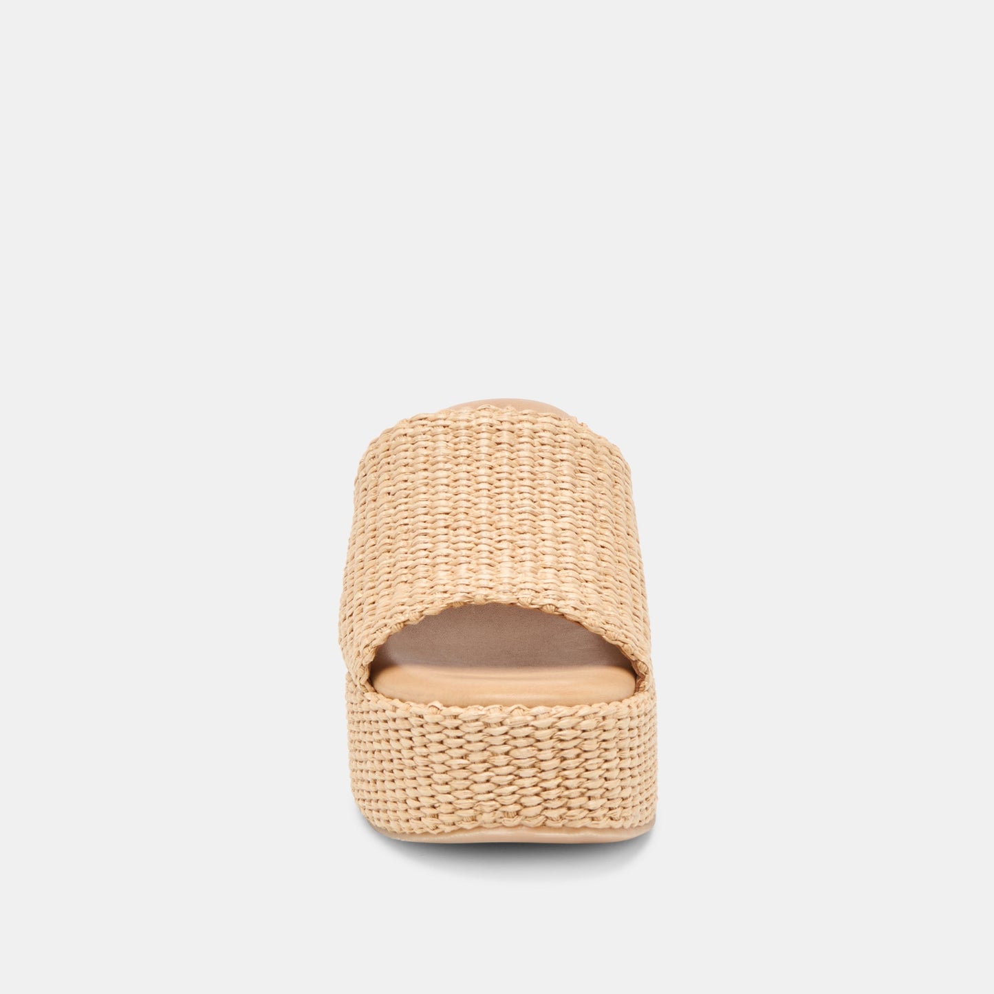 Dolce Vita Joclyn Lt Natural Raffia Wedges