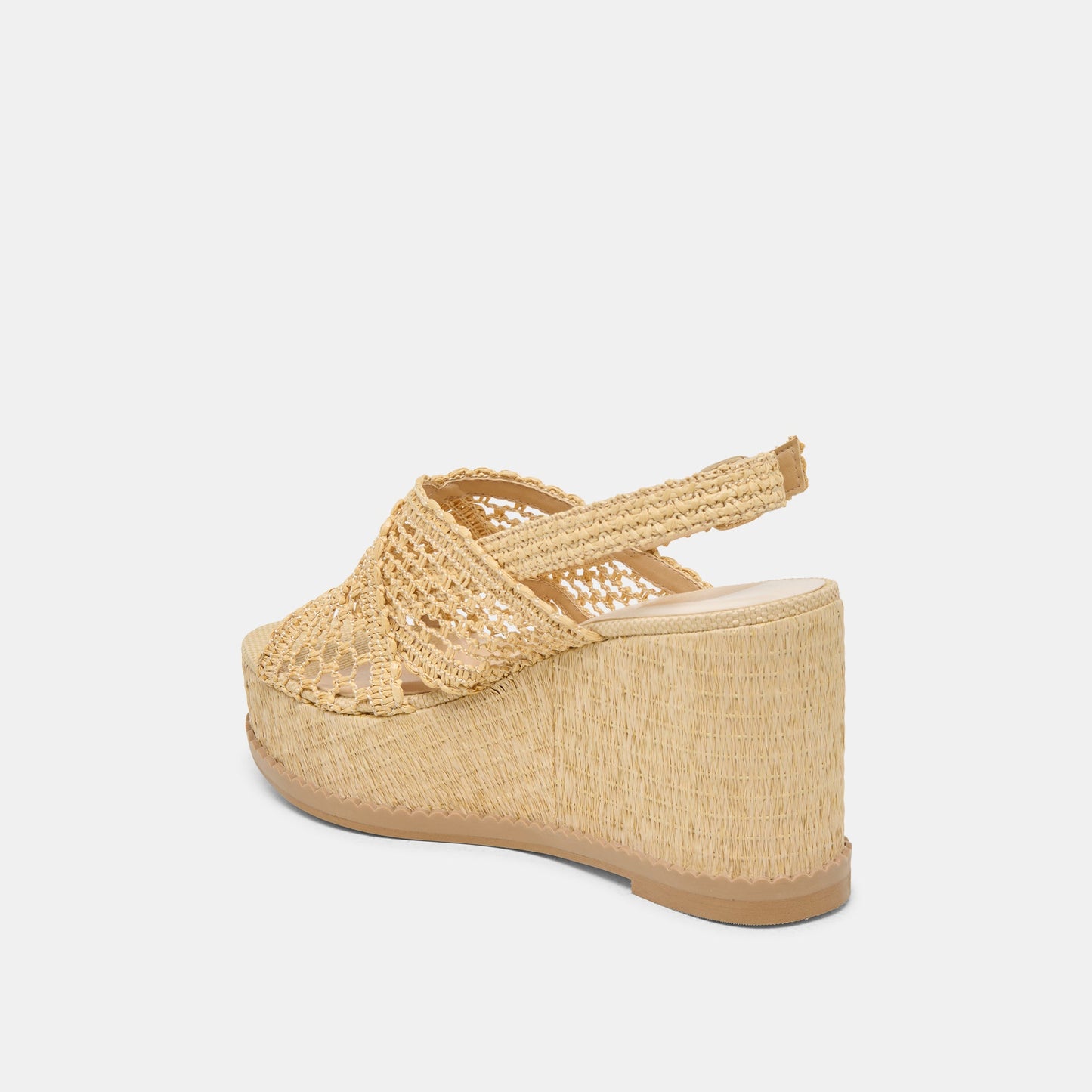 Dolce Vita DEXLER WEDGES LT NATURAL WOVEN RAFFIA