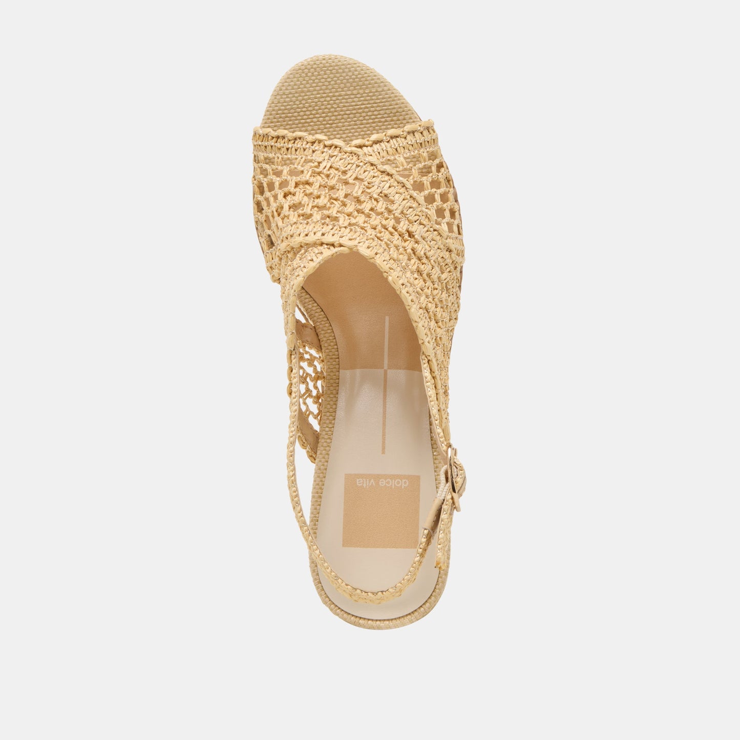 Dolce Vita DEXLER WEDGES LT NATURAL WOVEN RAFFIA