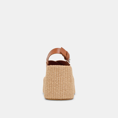 Dolce Vita SKYLAR WEDGES BROWN LEATHER