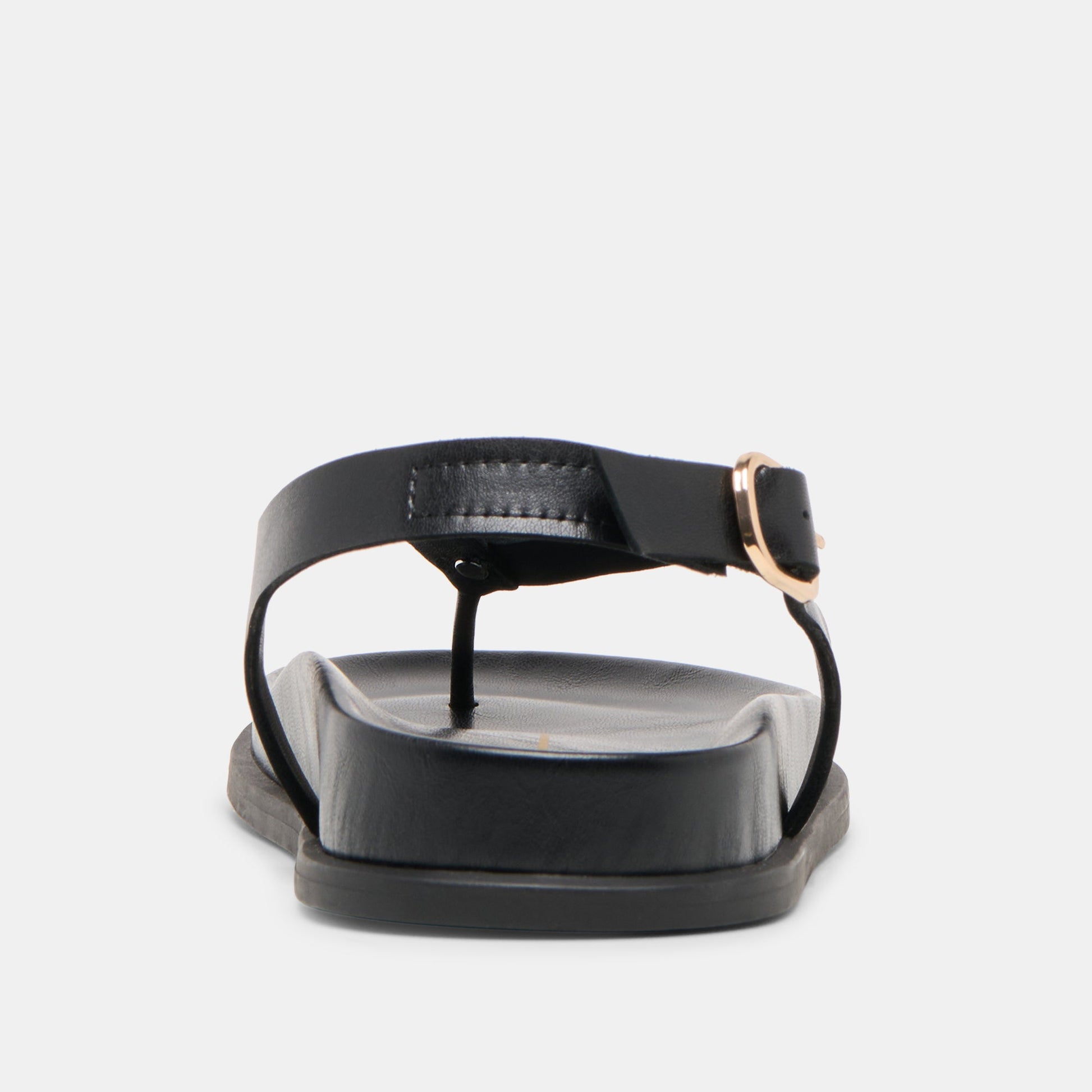 Dolce Vita Jony Black Leather Sandals