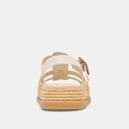 Dolce Vita Shenna Bone Leather Sandals