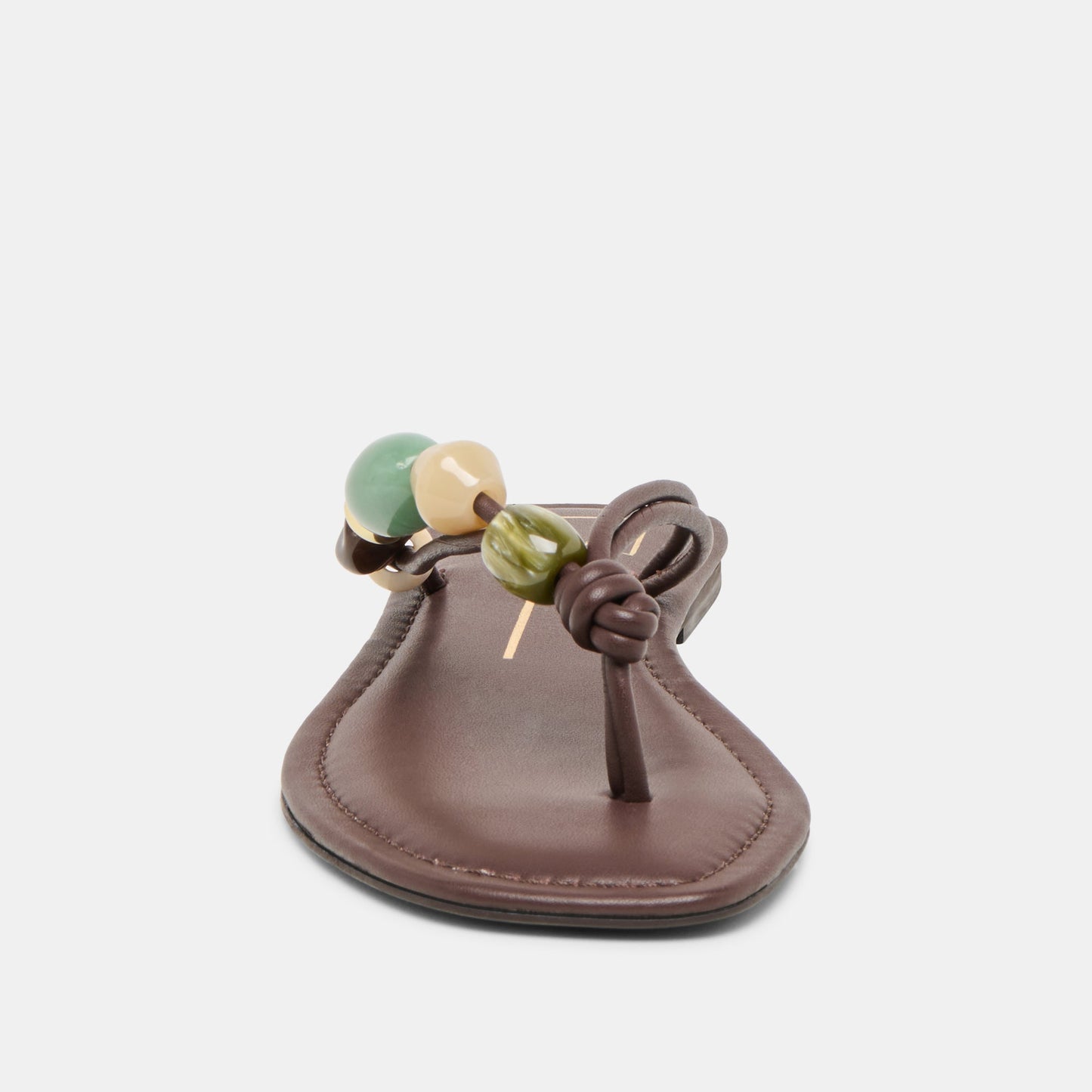 Dolce Vita Cely Dk Brown Leather Sandals