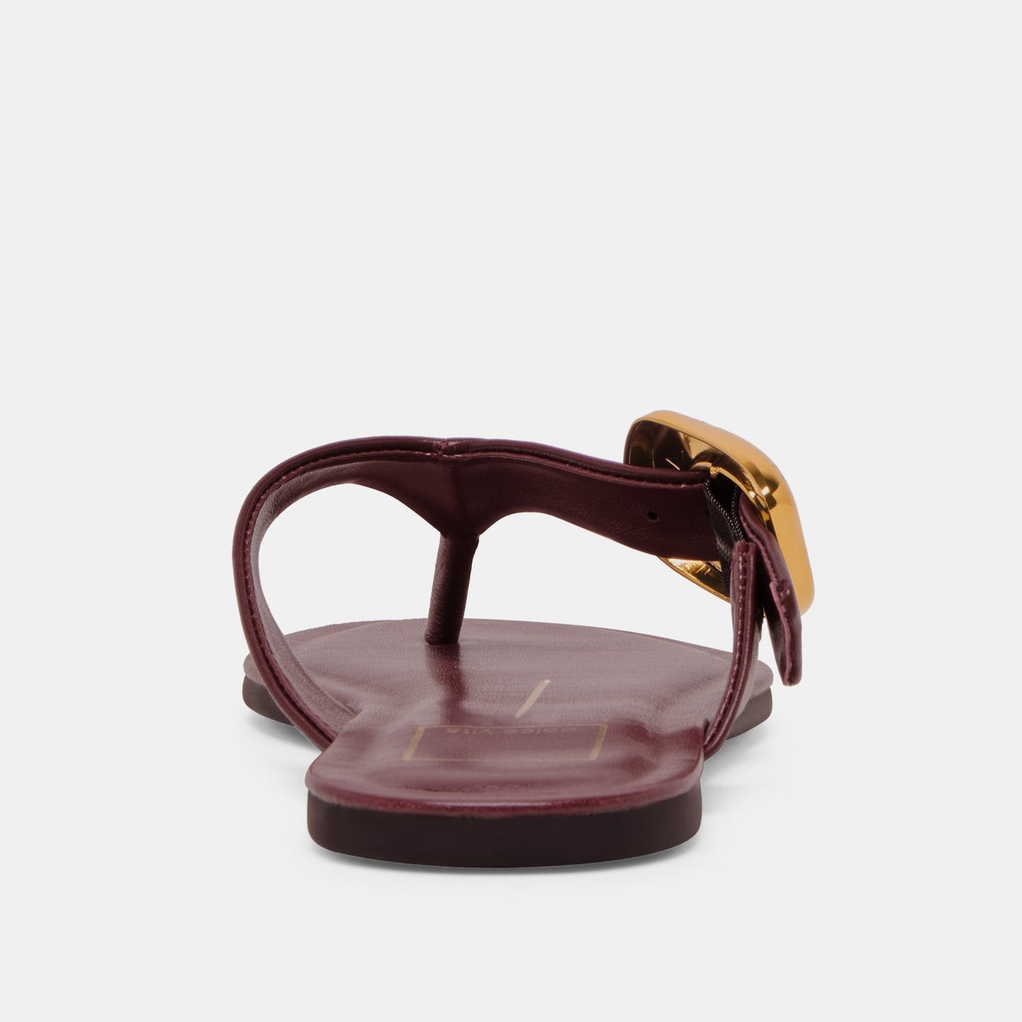 Dolce Vita Rossa Burgundy Leather Sandals