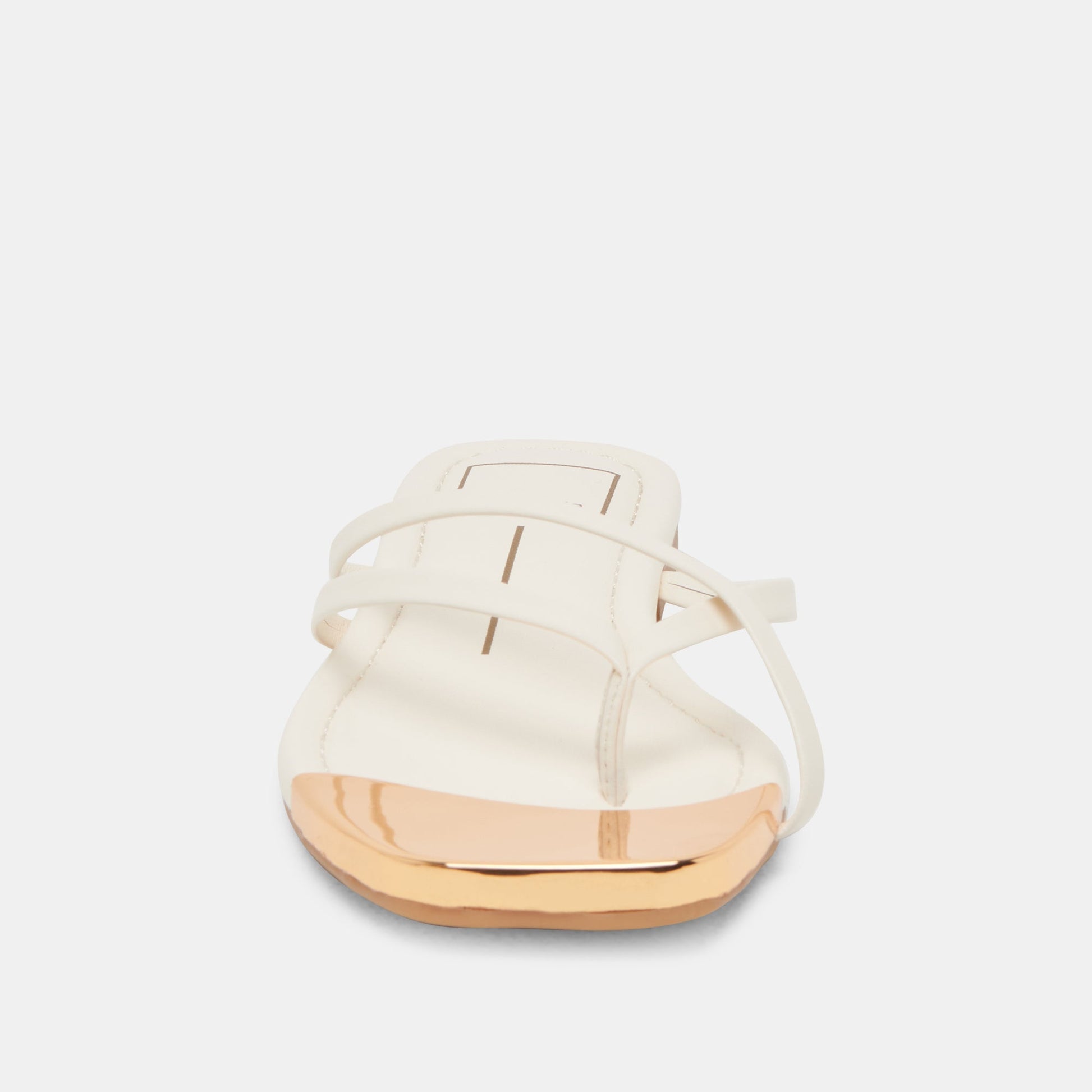 Dolce Vita Laguna Off White Leather Sandals