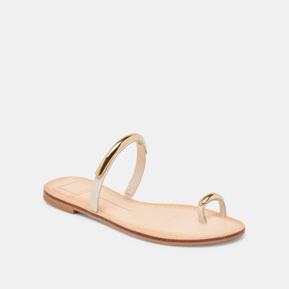 Dolce Vita WINK SANDALS BONE LEATHER