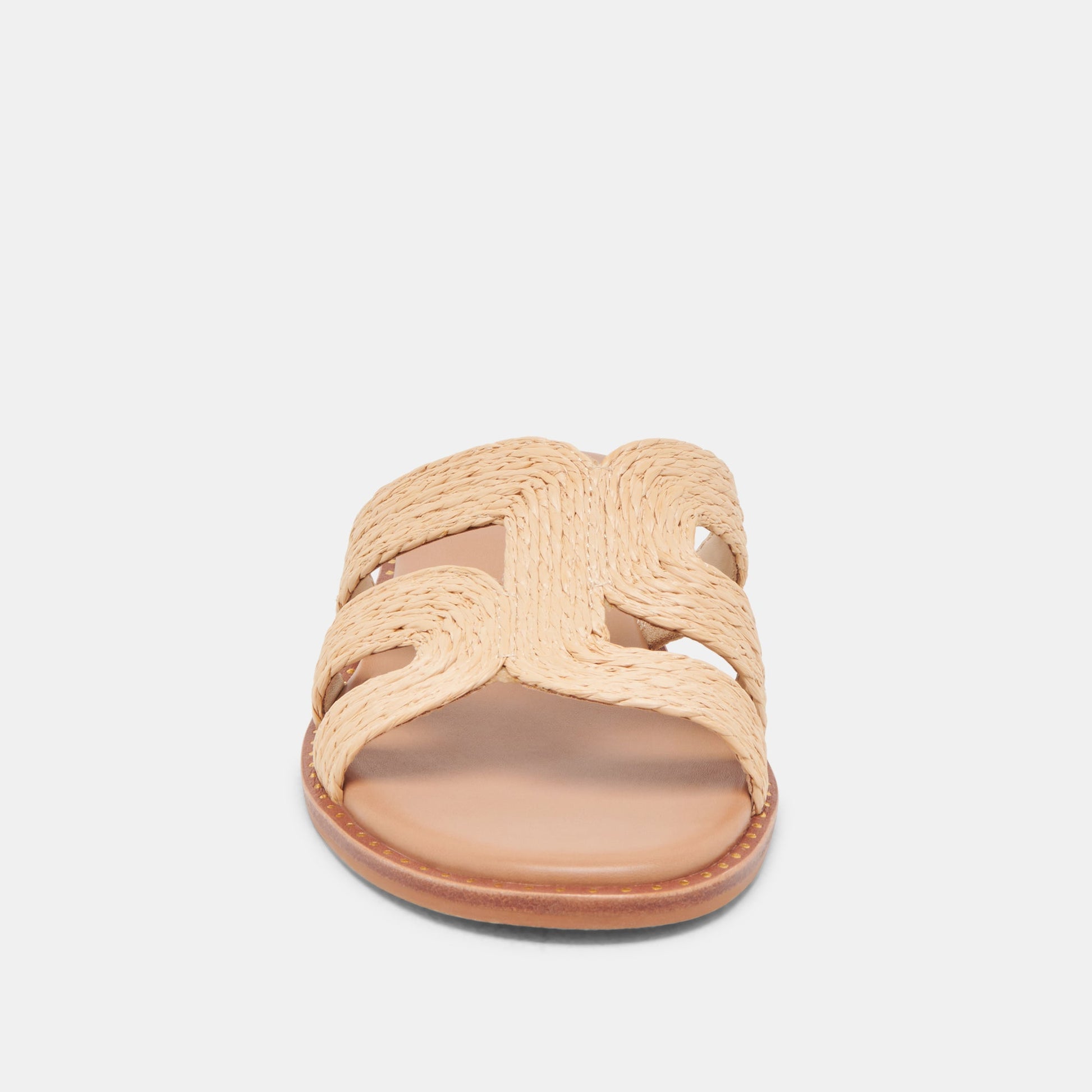 Dolce Vita EMON WIDE SANDALS LT NATURAL RAFFIA
