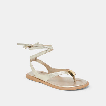 Dolce Vita JUDY SANDALS LIGHT GOLD LEATHER