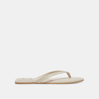 Dolce Vita LAYNEY SANDALS IVORY LEATHER