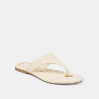 Dolce Vita KITTLE SANDALS OFF WHITE LEATHER