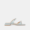 ICE BLUE CRINKLE PATENT