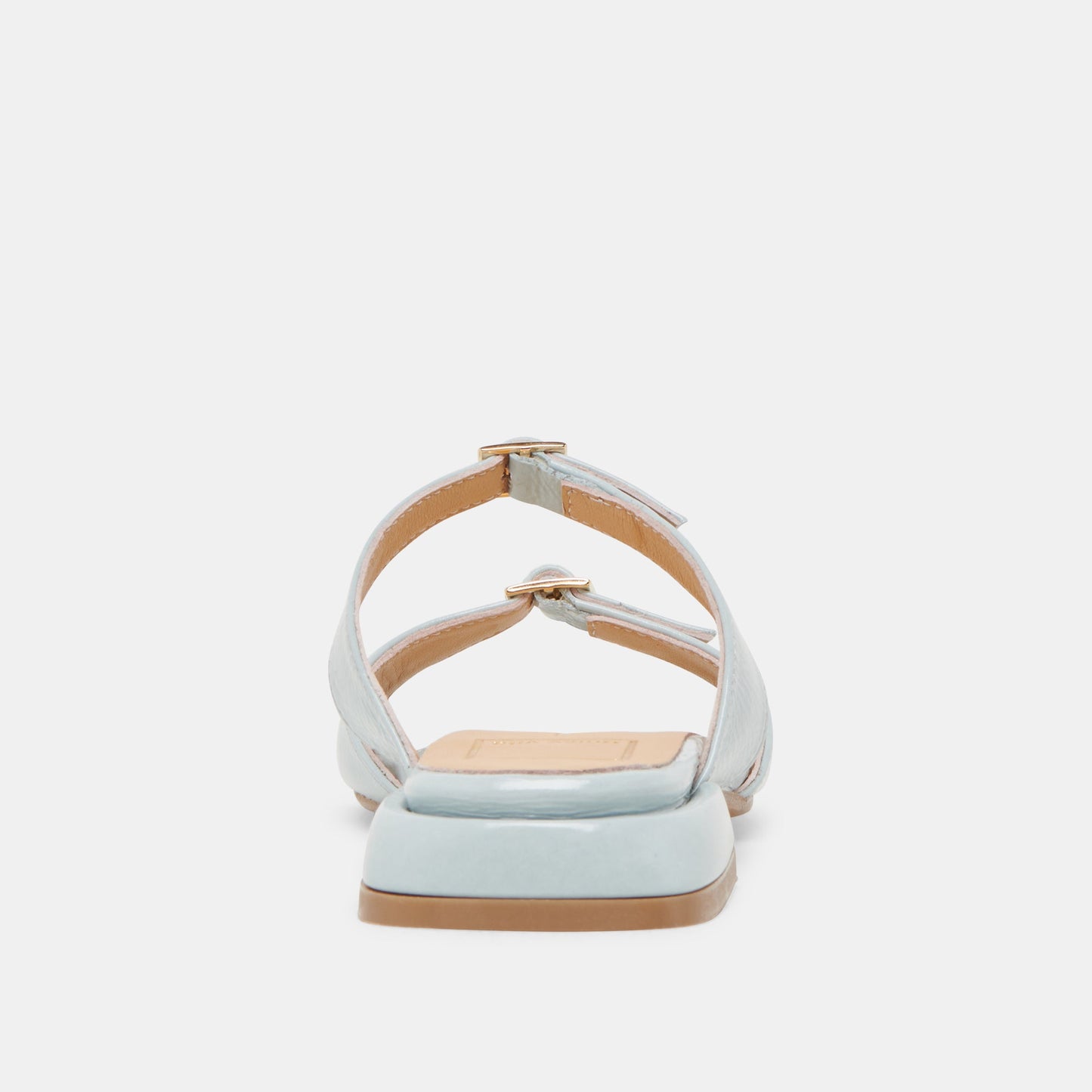 Dolce Vita LAVERN SANDALS ICE BLUE CRINKLE PATENT