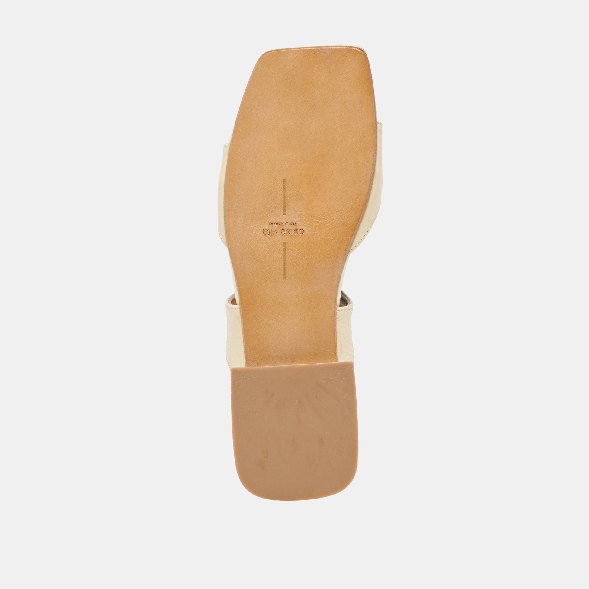 Dolce Vita LAVERN SANDALS LIGHT YELLOW CRINKLE PATENT