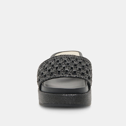 Dolce Vita SIDONA SANDALS ONYX RAFFIA