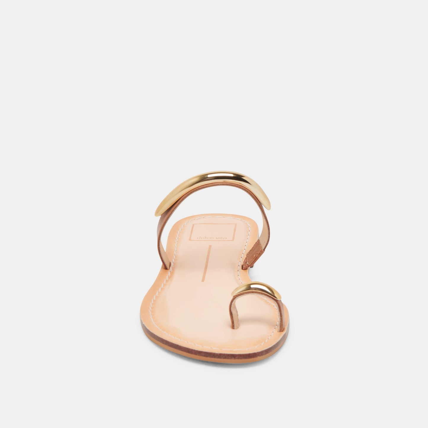 Dolce Vita WINK WIDE SANDALS SADDLE LEATHER
