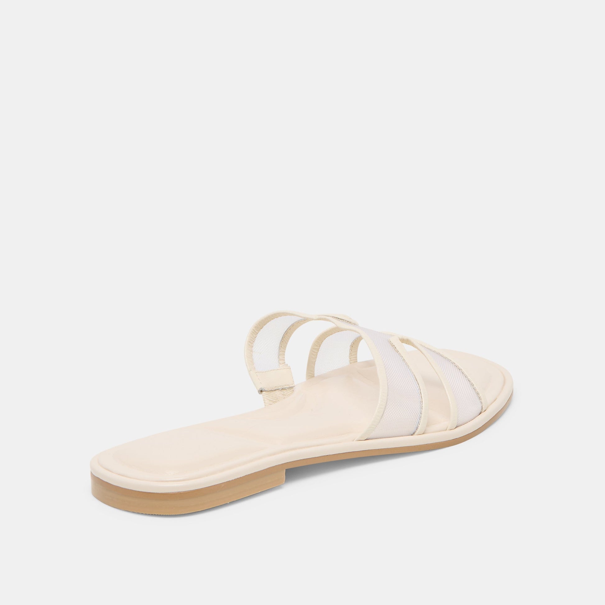 Dolce Vita Flori Off White Mesh Sandals