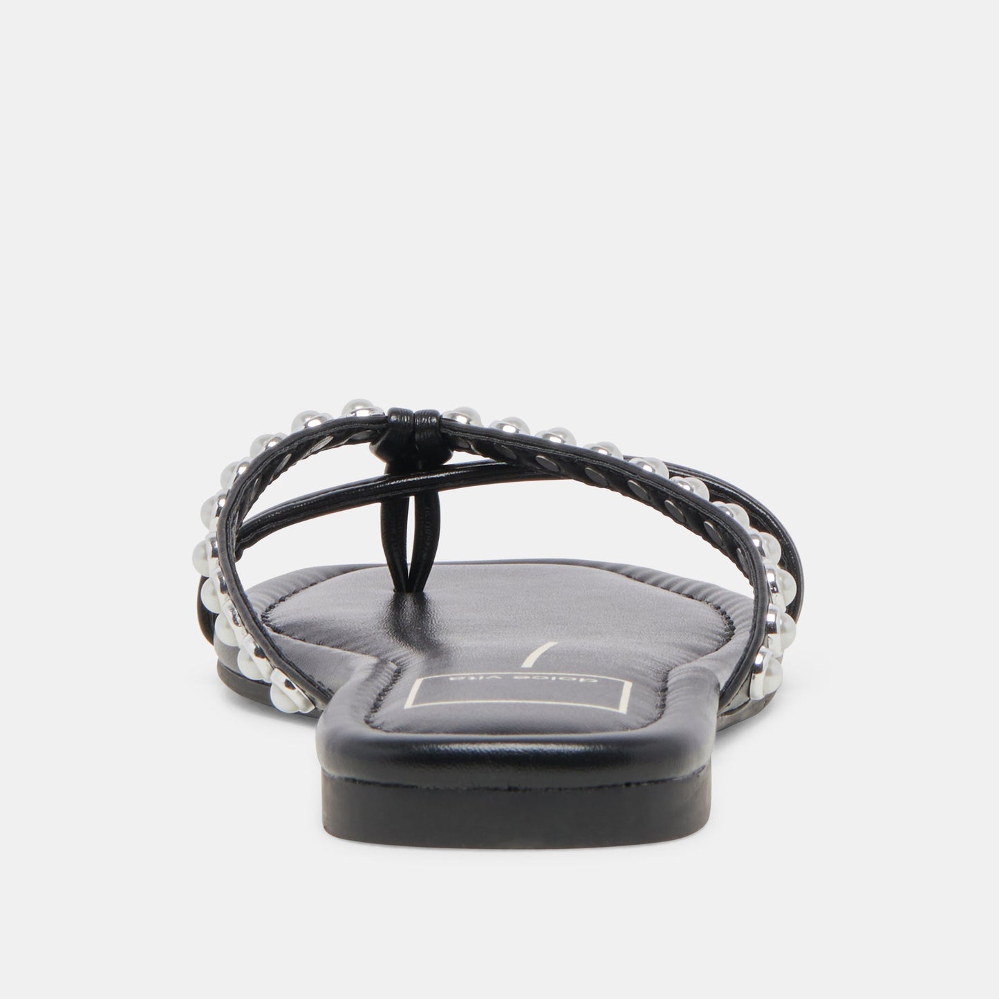 Dolce Vita LUCCA PEARL SANDALS BLACK PEARLS