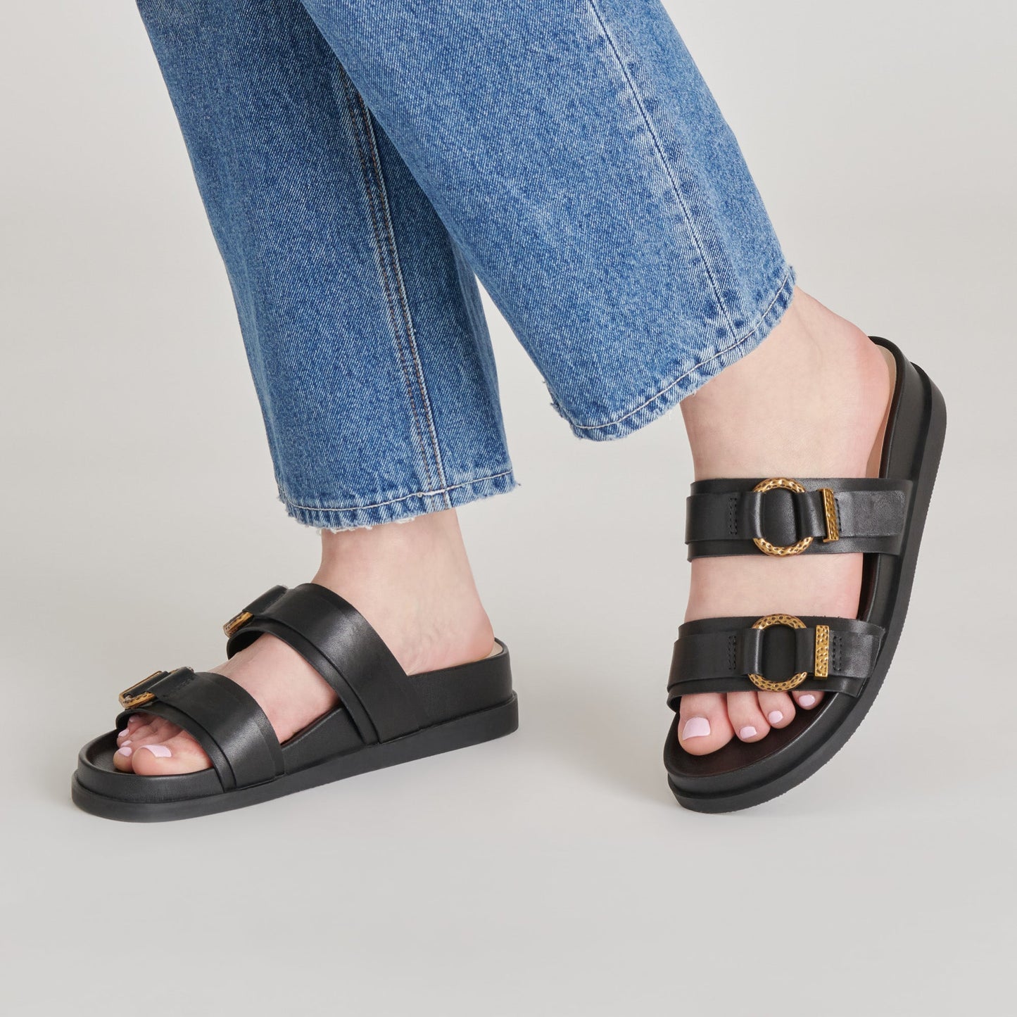 Dolce Vita SOYA SANDALS BLACK STELLA