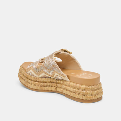 Dolce Vita WIXIE SANDALS GOLD MULTI BEADS