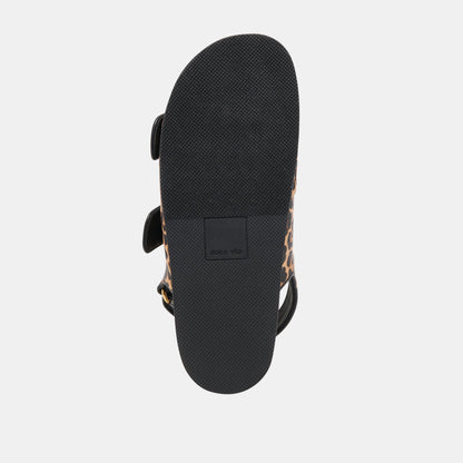 Dolce Vita STARLA SANDALS LEOPARD BLACK CALF HAIR