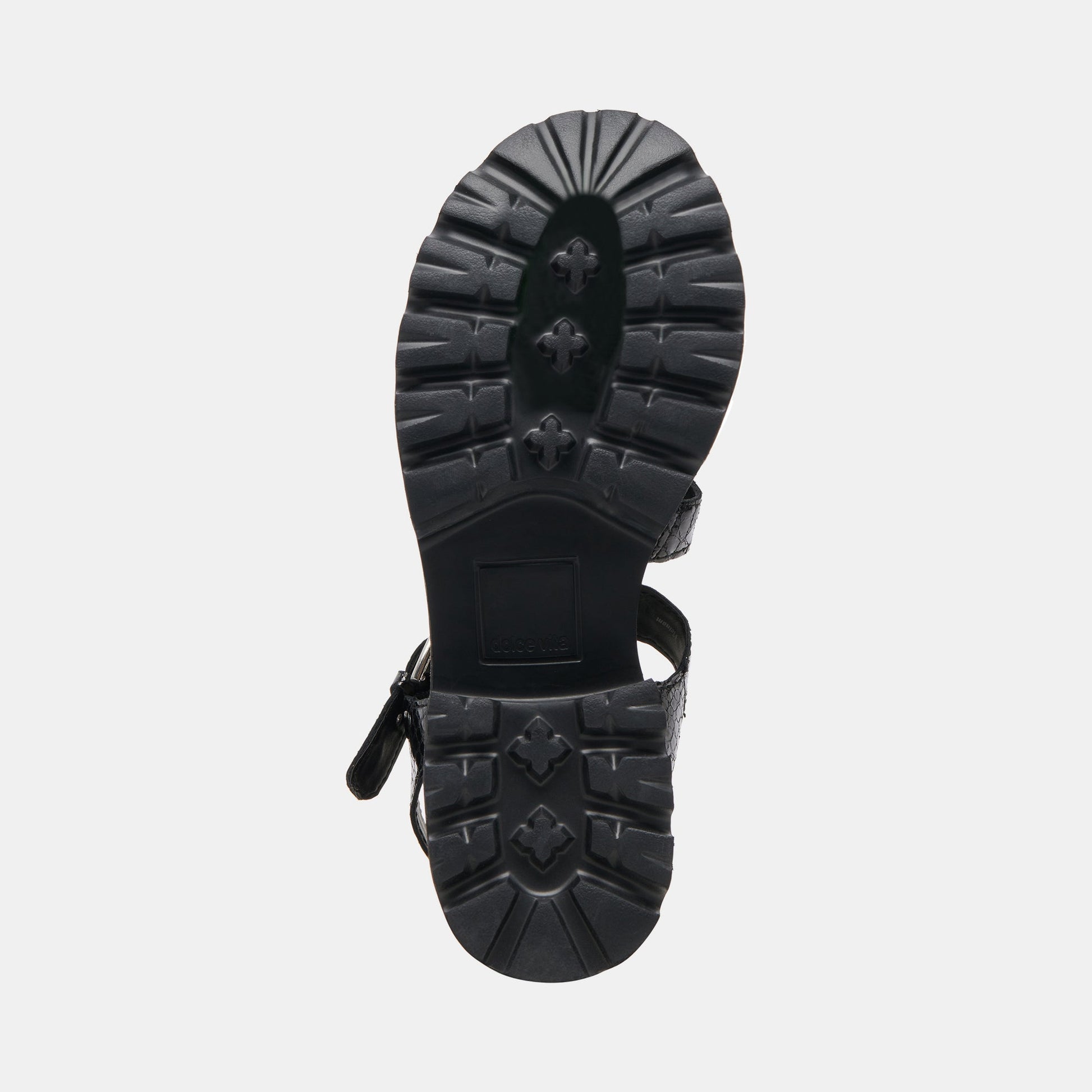 Dolce Vita LATICE SANDALS MIDNIGHT EMBOSSED LEATHER