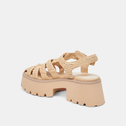 Dolce Vita LASLY SANDALS NATURAL KNIT
