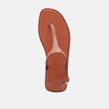 Dolce Vita Raye Tan Leather Sandals