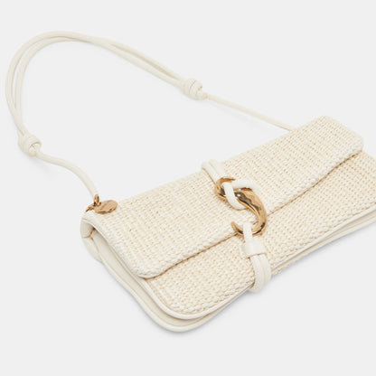 Dolce Vita Alice Natural Raffia Shoulder Bag