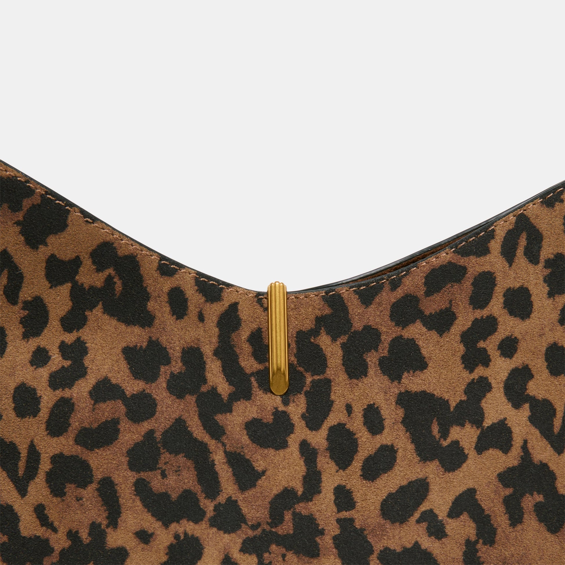Dolce Vita Bree Leopard Suede Shoulder Bag