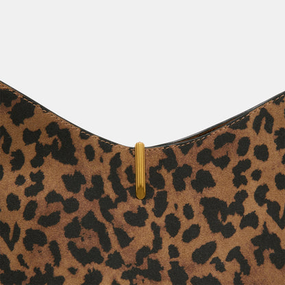 Dolce Vita Bree Leopard Suede Shoulder Bag