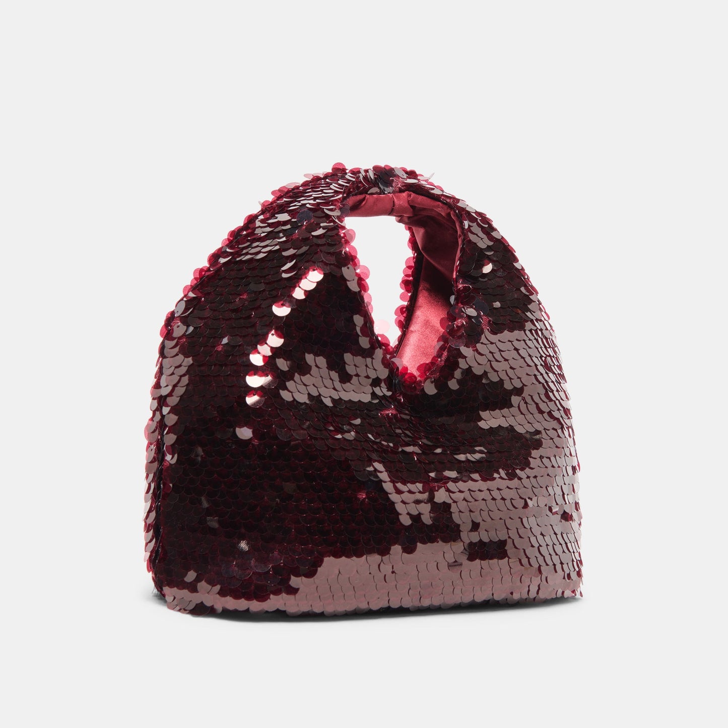 Dolce Vita Dahlia Sequin Burgundy Sequin Handbag