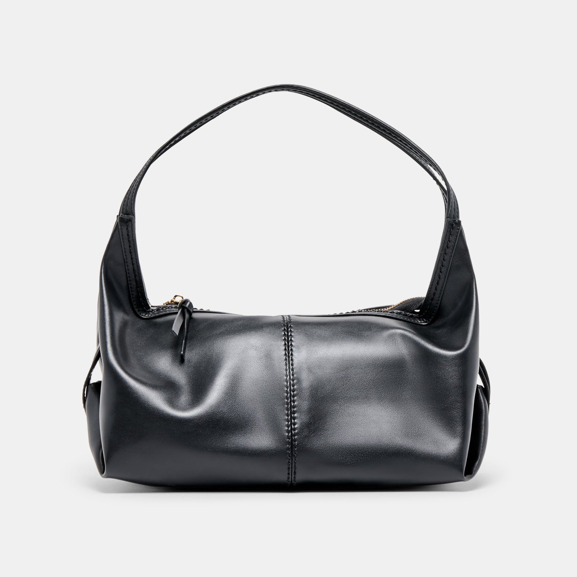 Dolce Vita Billy Black Leather Shoulder Bag